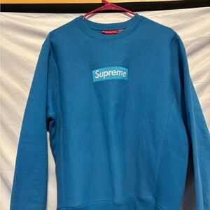 Supreme Vibrant Blue Crewneck Sweater